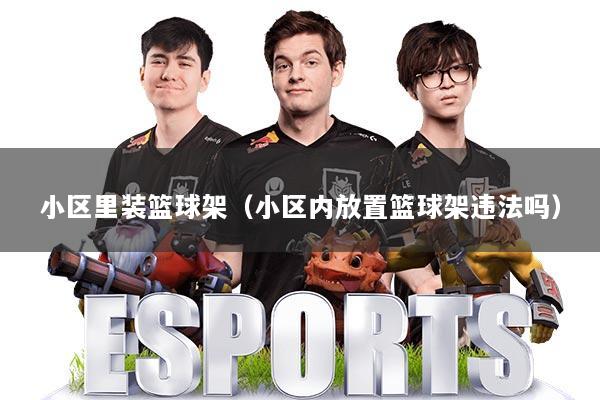 小区里装篮球架（小区内放置篮球架违法吗）